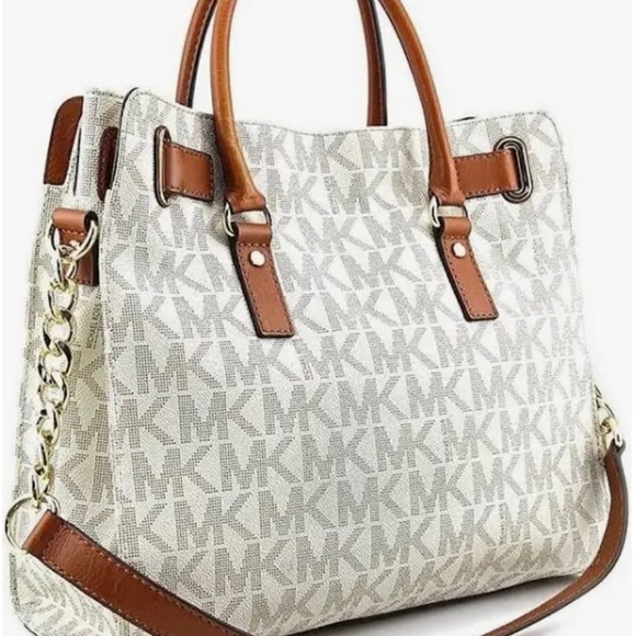 Michael Kors Hamilton signature Satchel - Picture 8 of 8